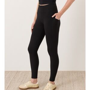 Pact Organic On the Go Pocket Leggings NWOT
